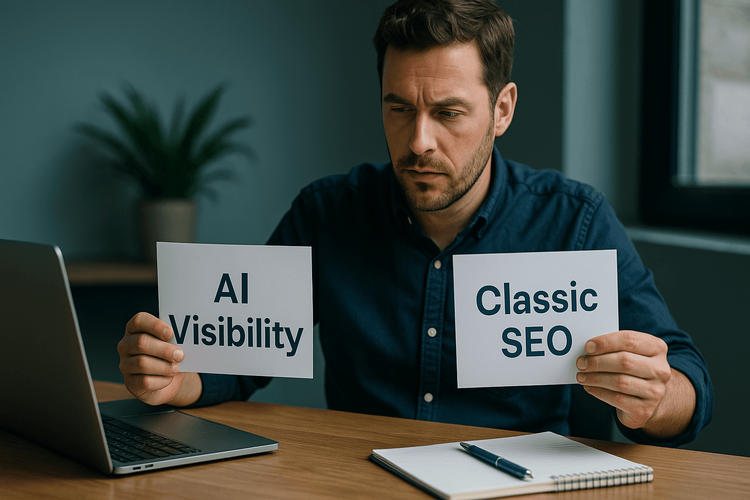 KI-Sichtbarkeit vs. klassisches SEO: Was ist der Unterschied und was brauchen Sie 2026?